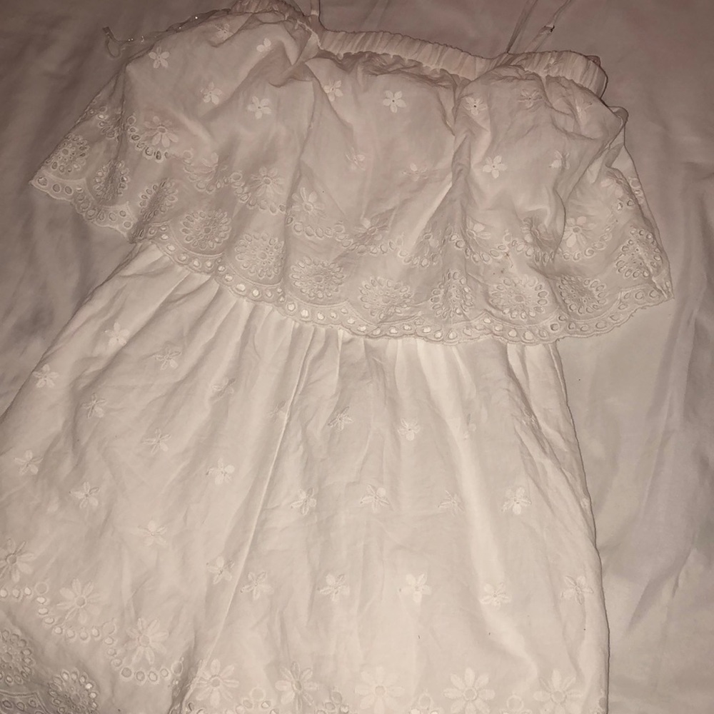 White romper , Size medium